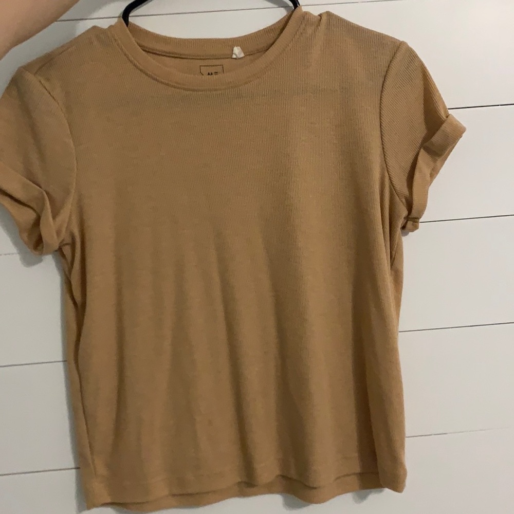Tan crop top